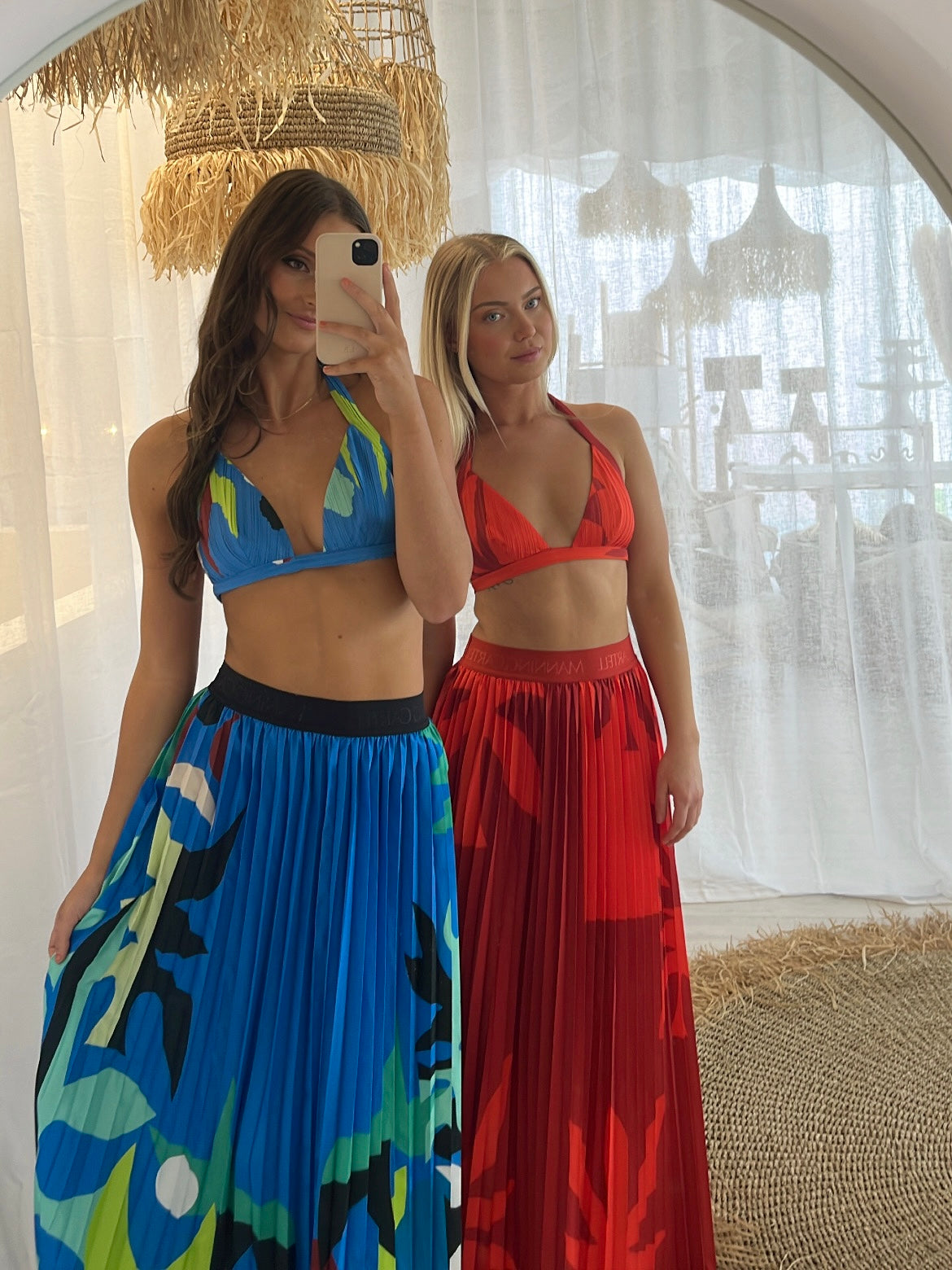 Flame Tree Bralette & Maxi